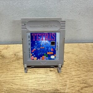 Tetris Nintendo Game BoyVideo Game Cartridge Japan Classic 1989 Puzzle Tested